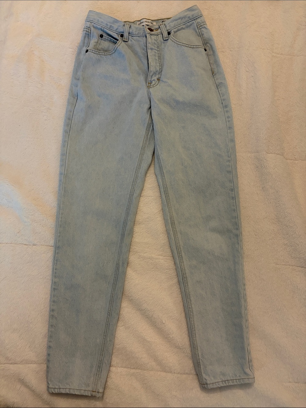 Vintage Calvin Klein Sport Light Blue Womens Jeans - Timeless Denim Fit